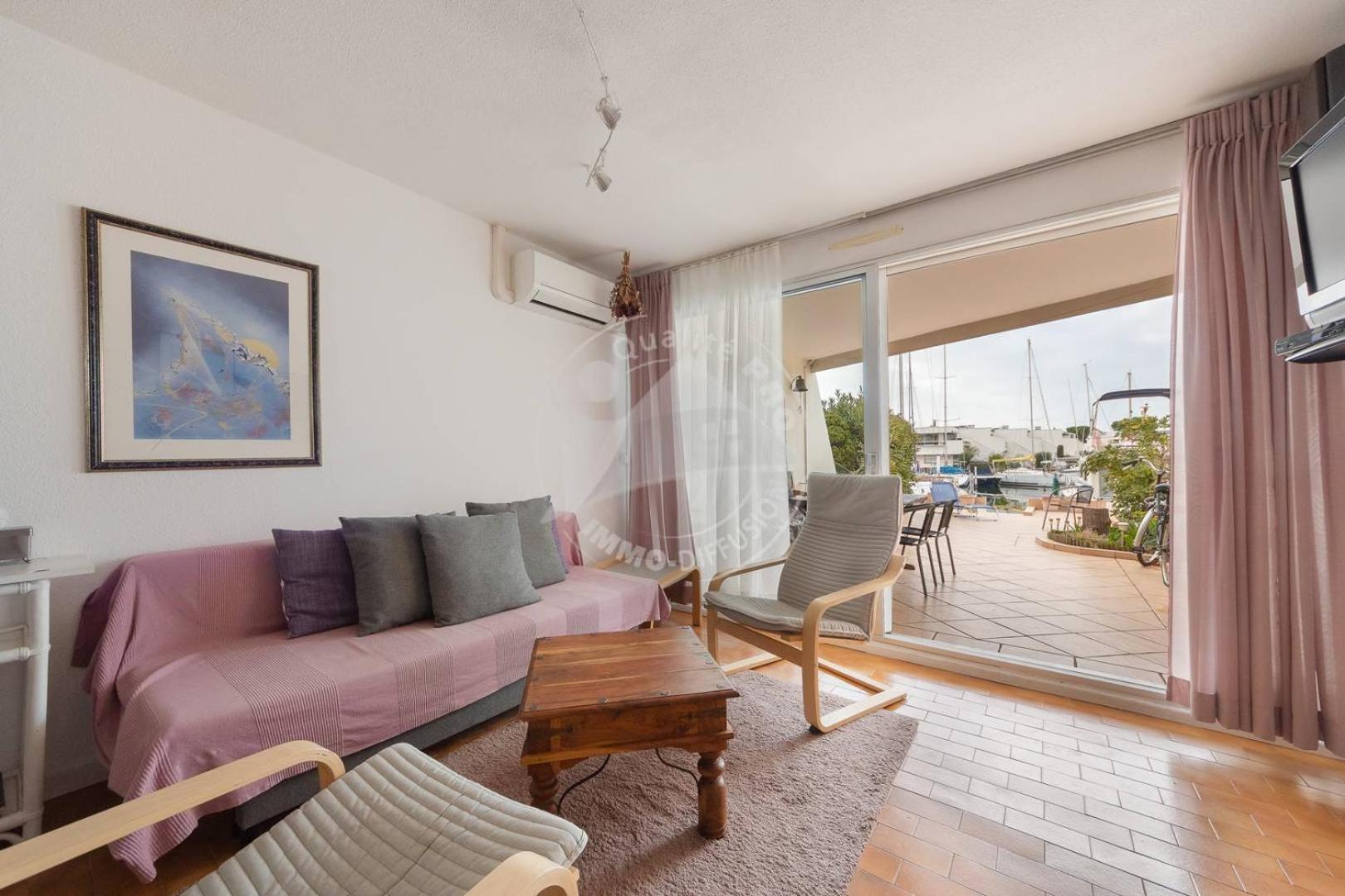 As14715 - Marina P3 Avec Appontement Et Parking Prive, Superbe Vue Sur Les Bateaux Apartment Le Grau-du-Roi